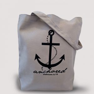 Anchored tote